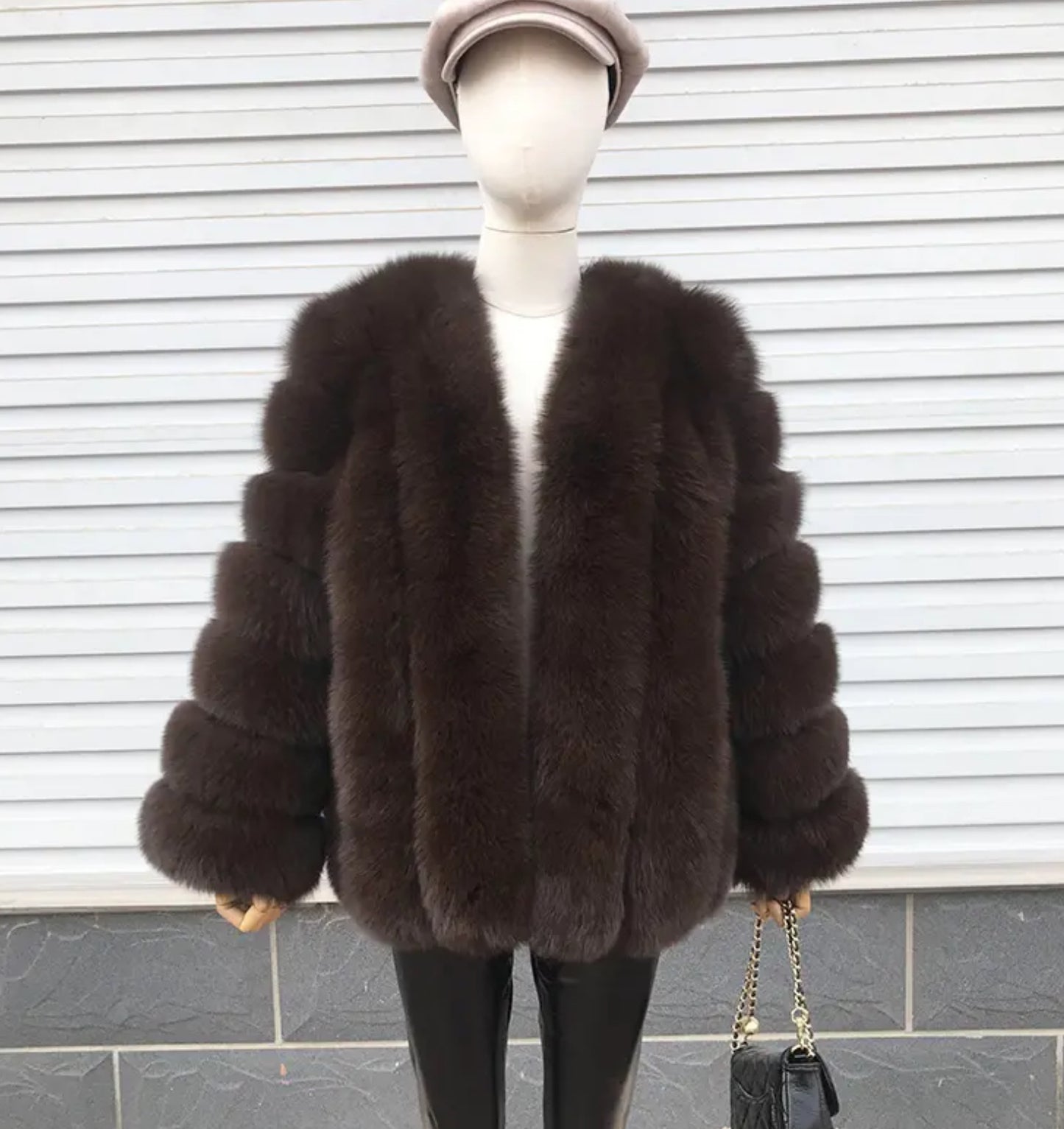 Luxury Natural fur winter coats .