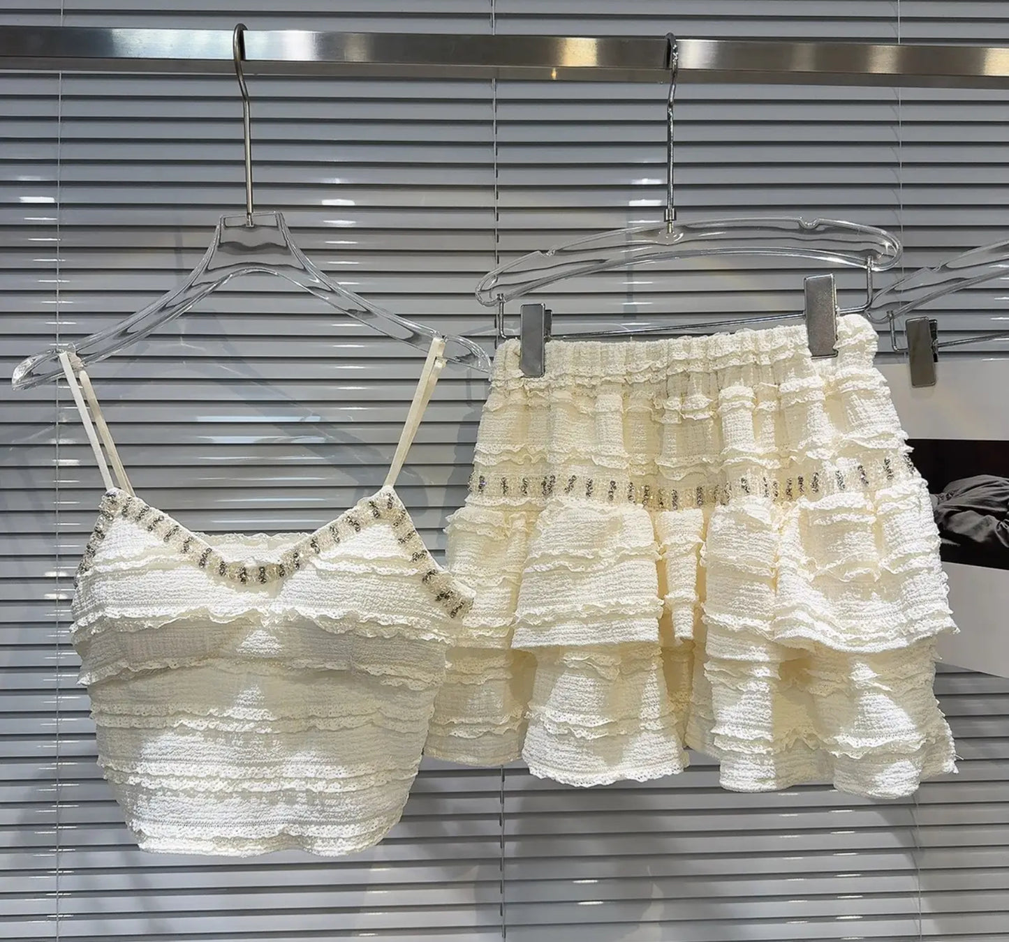 Ruffle Co-ord sets.