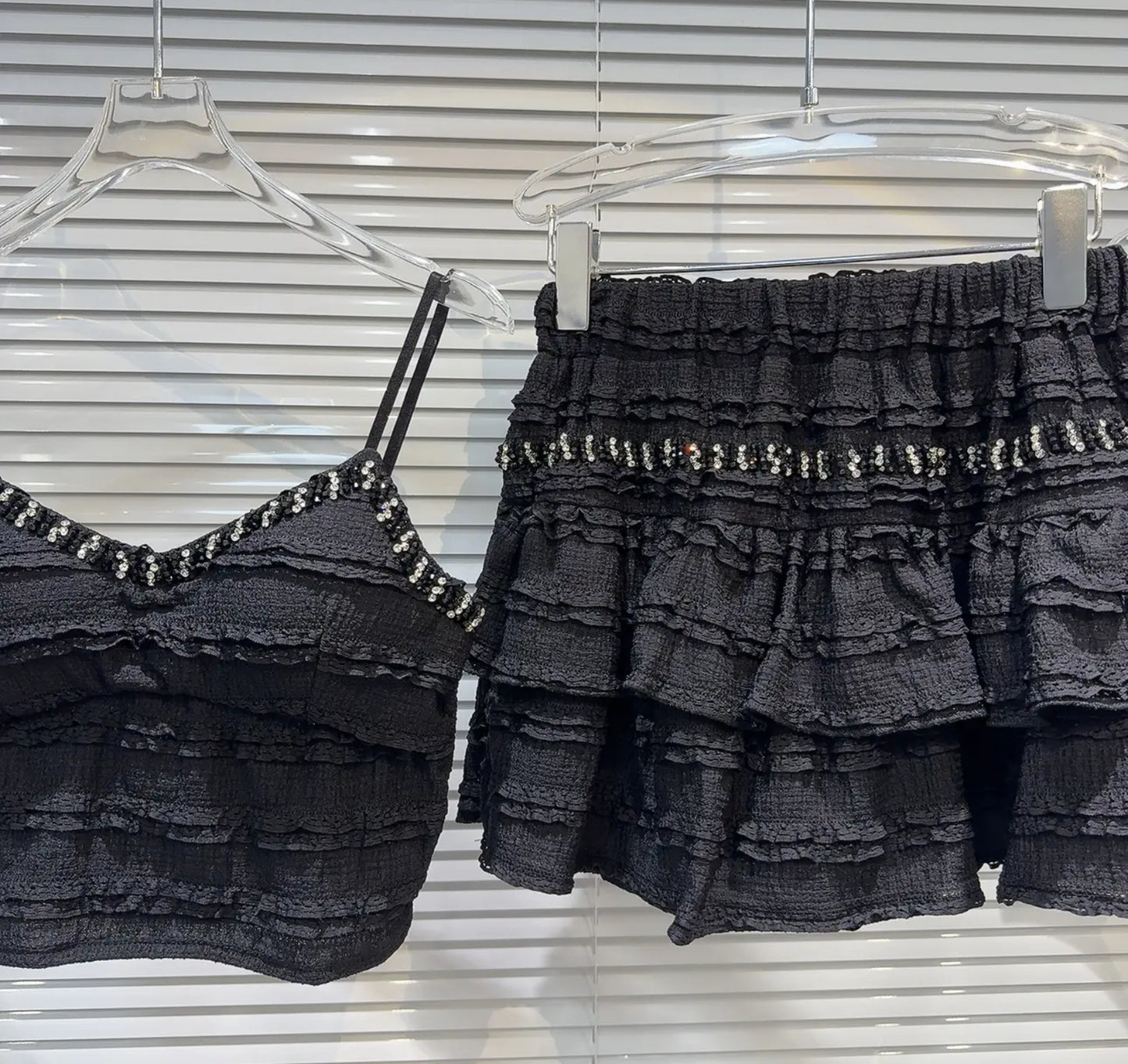 Ruffle Co-ord sets.