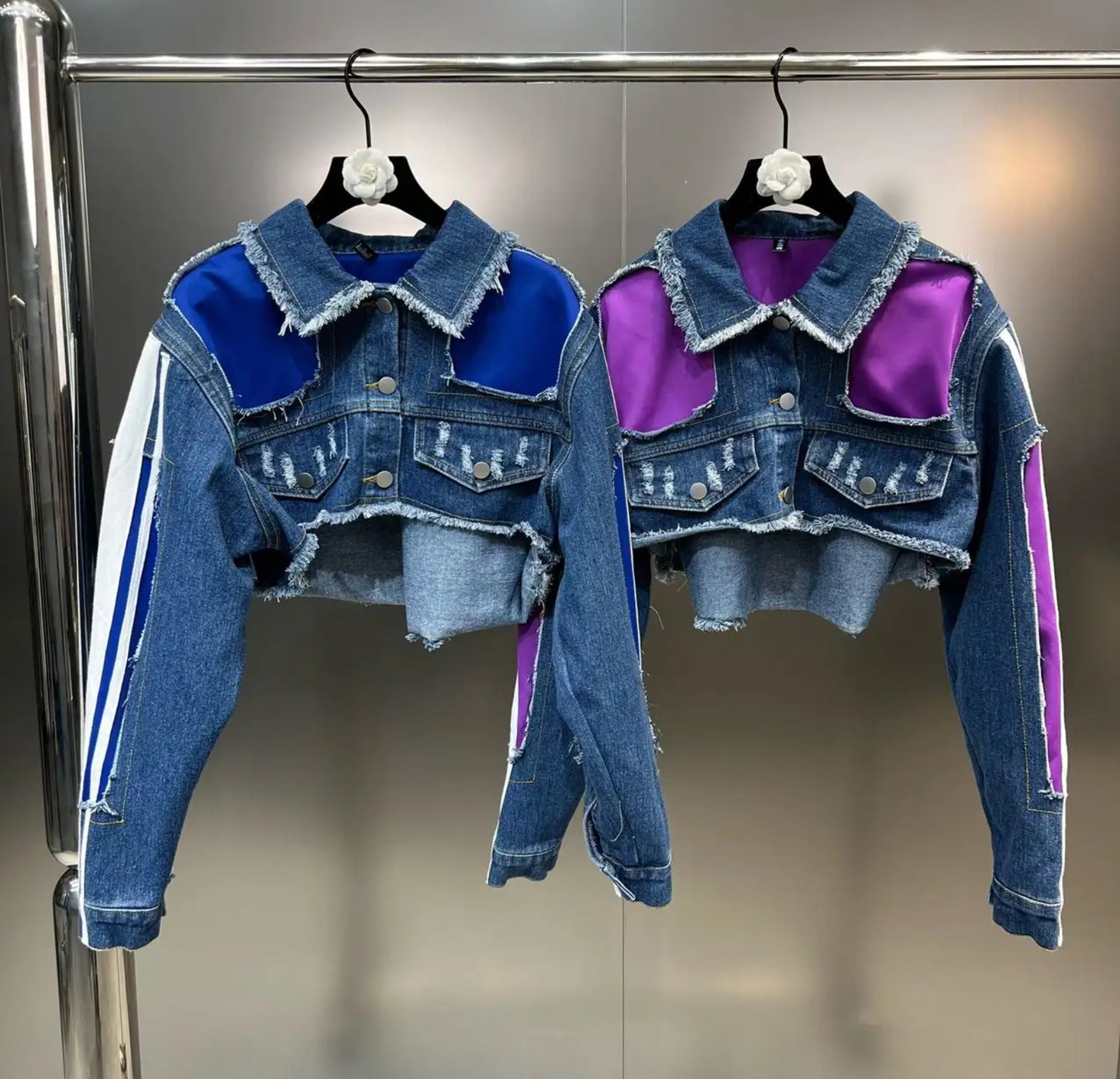 Limited edition denim jackets.