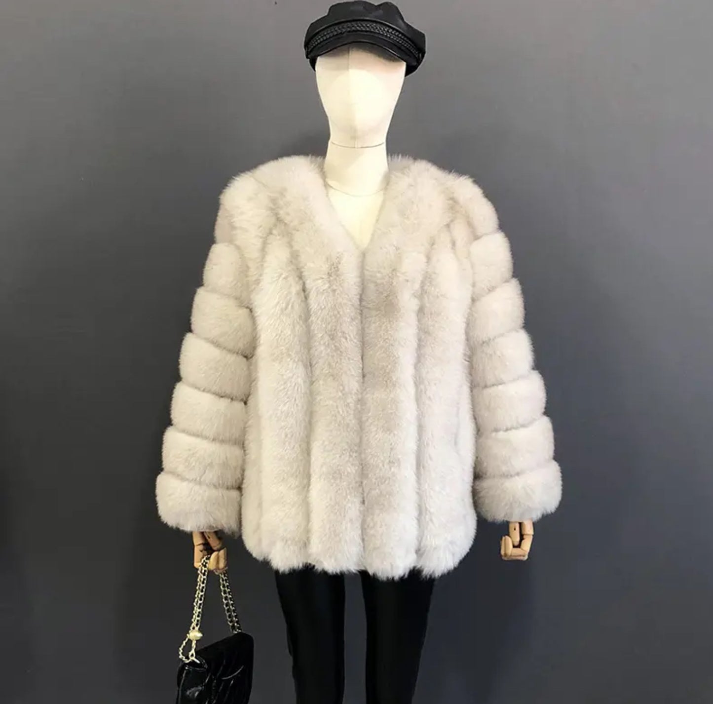 Luxury Natural fur winter coats .