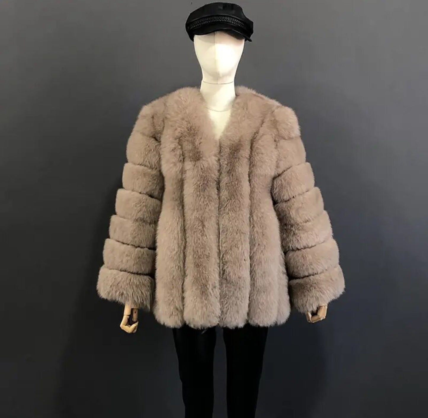 Luxury Natural fur winter coats .