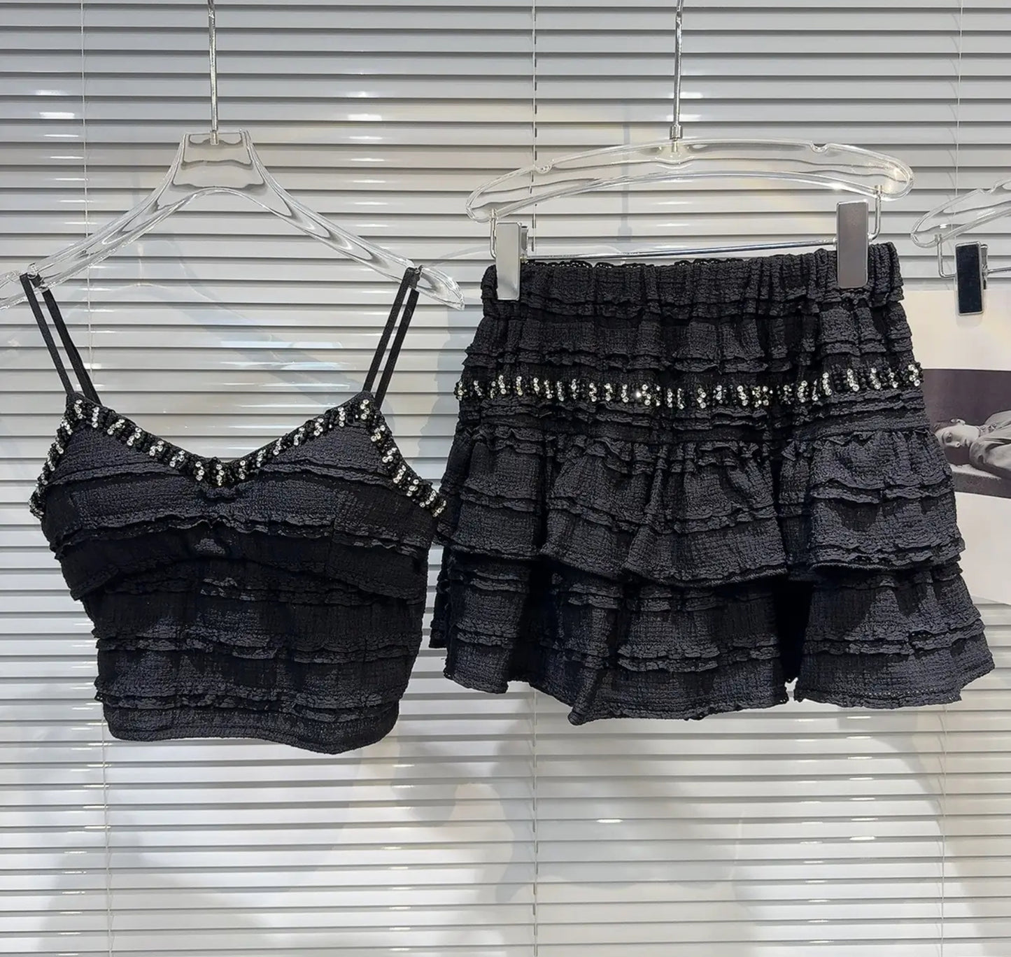 Ruffle Co-ord sets.