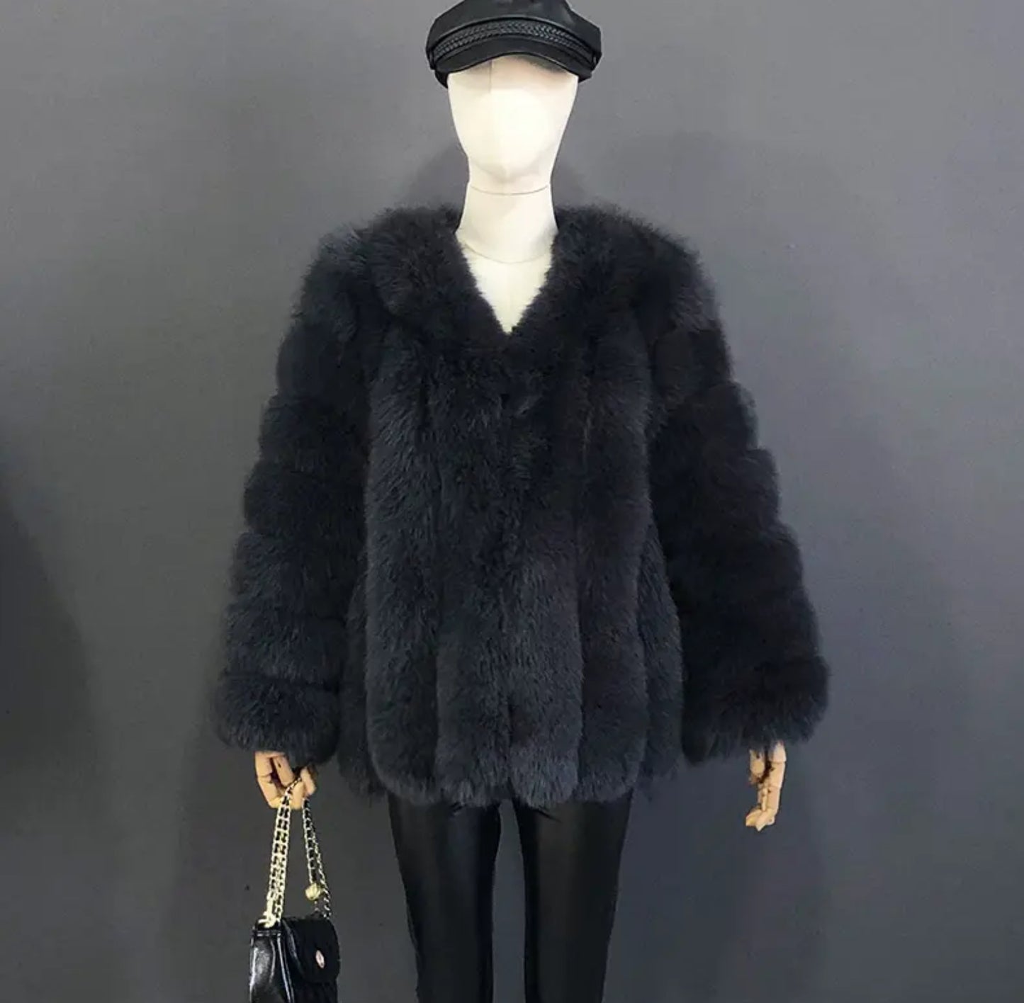 Luxury Natural fur winter coats .