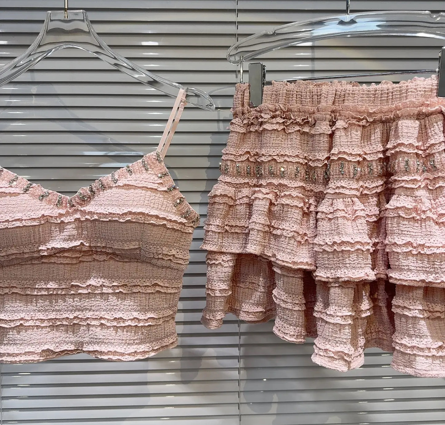 Ruffle Co-ord sets.