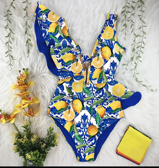 Our “ Lemon” swimwear .