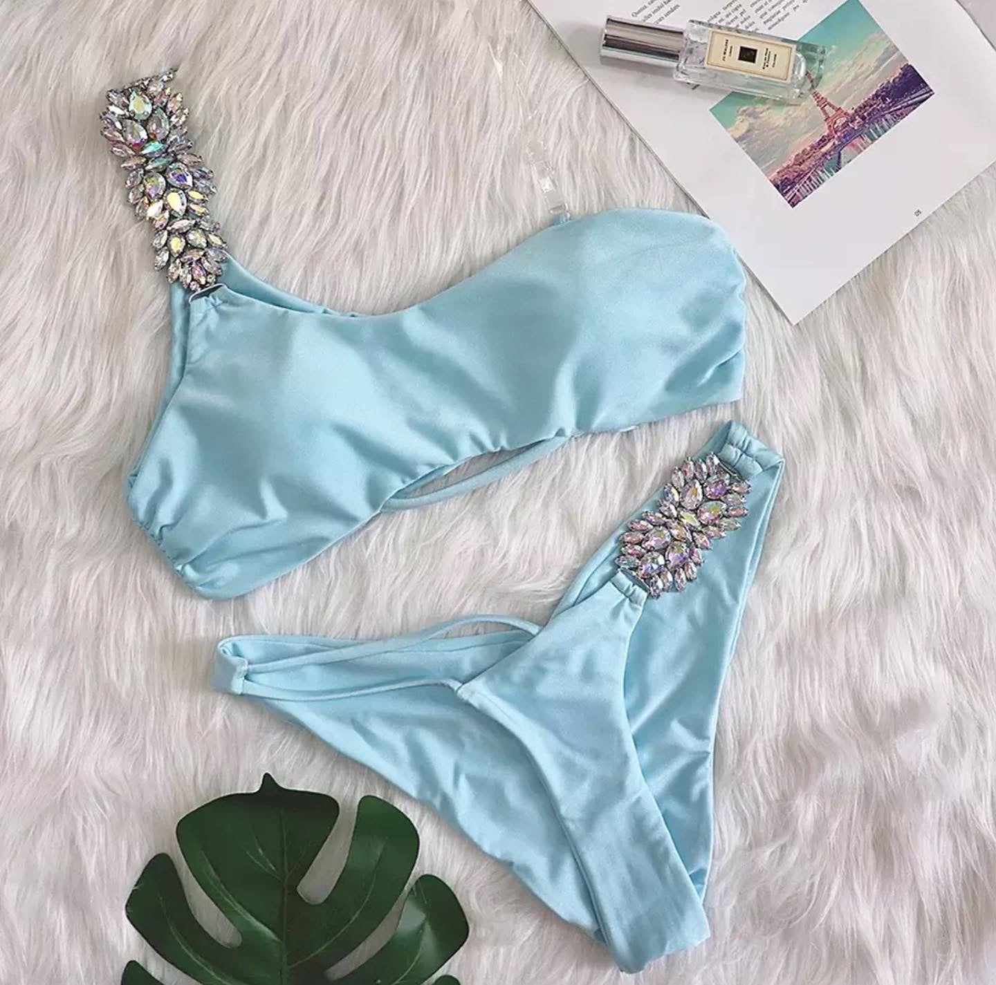 Crystal bikini . Swimwear