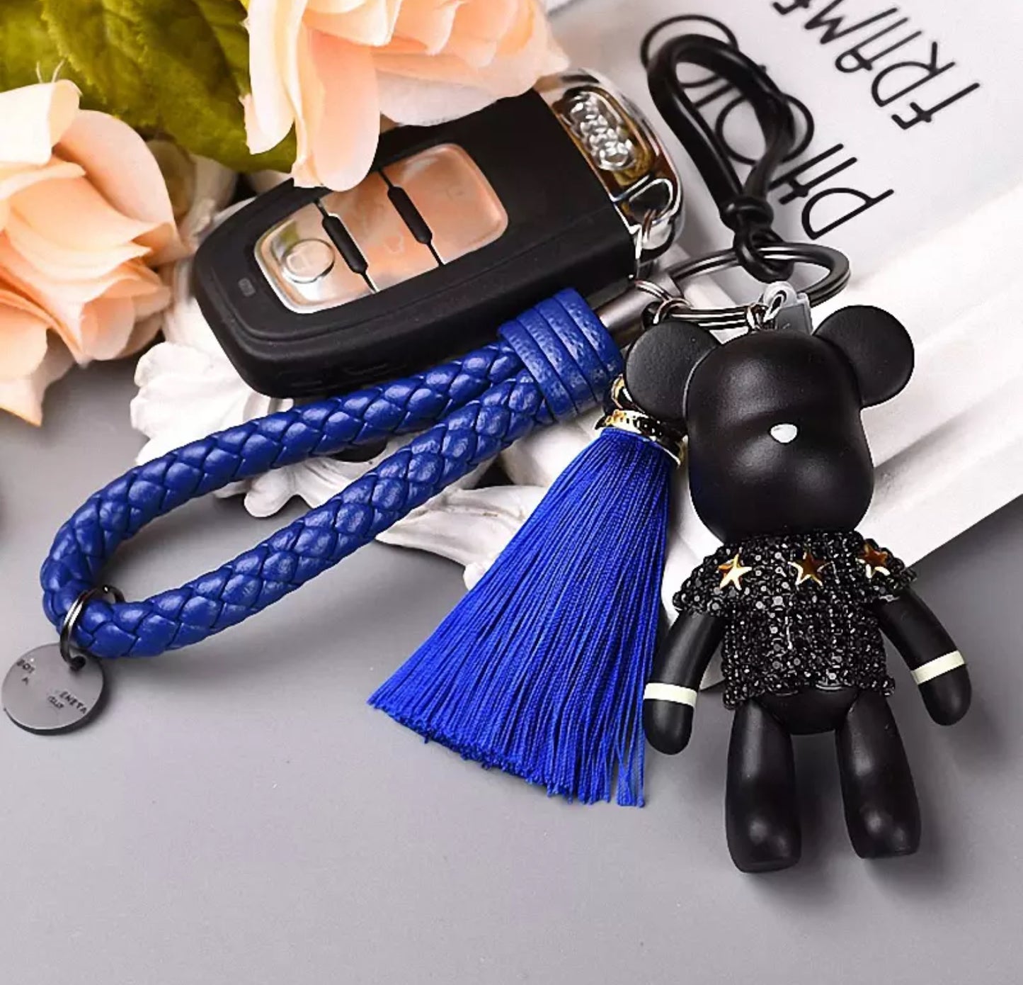 Key-rings.     Accessories