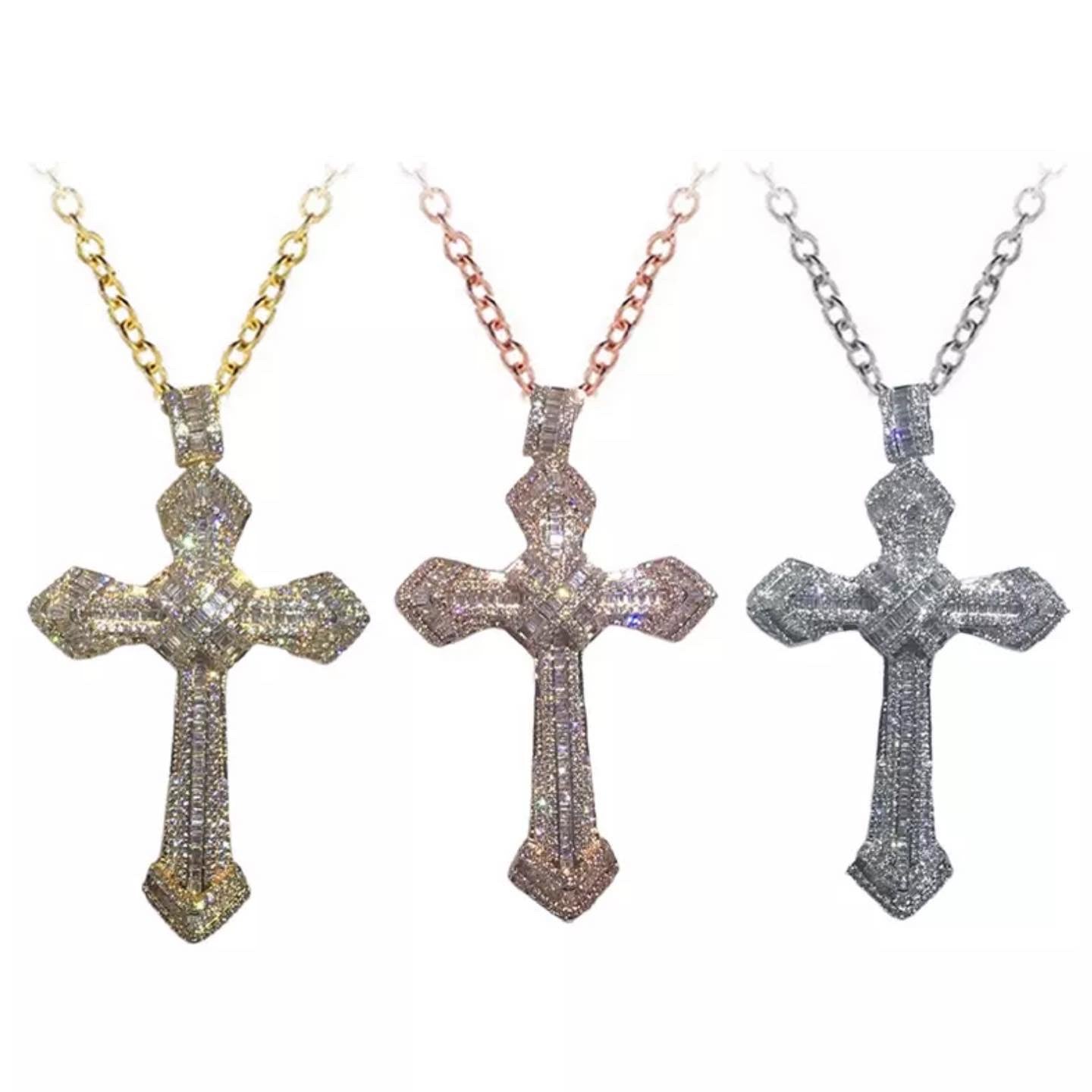 Cross pendant necklace.    Accessories