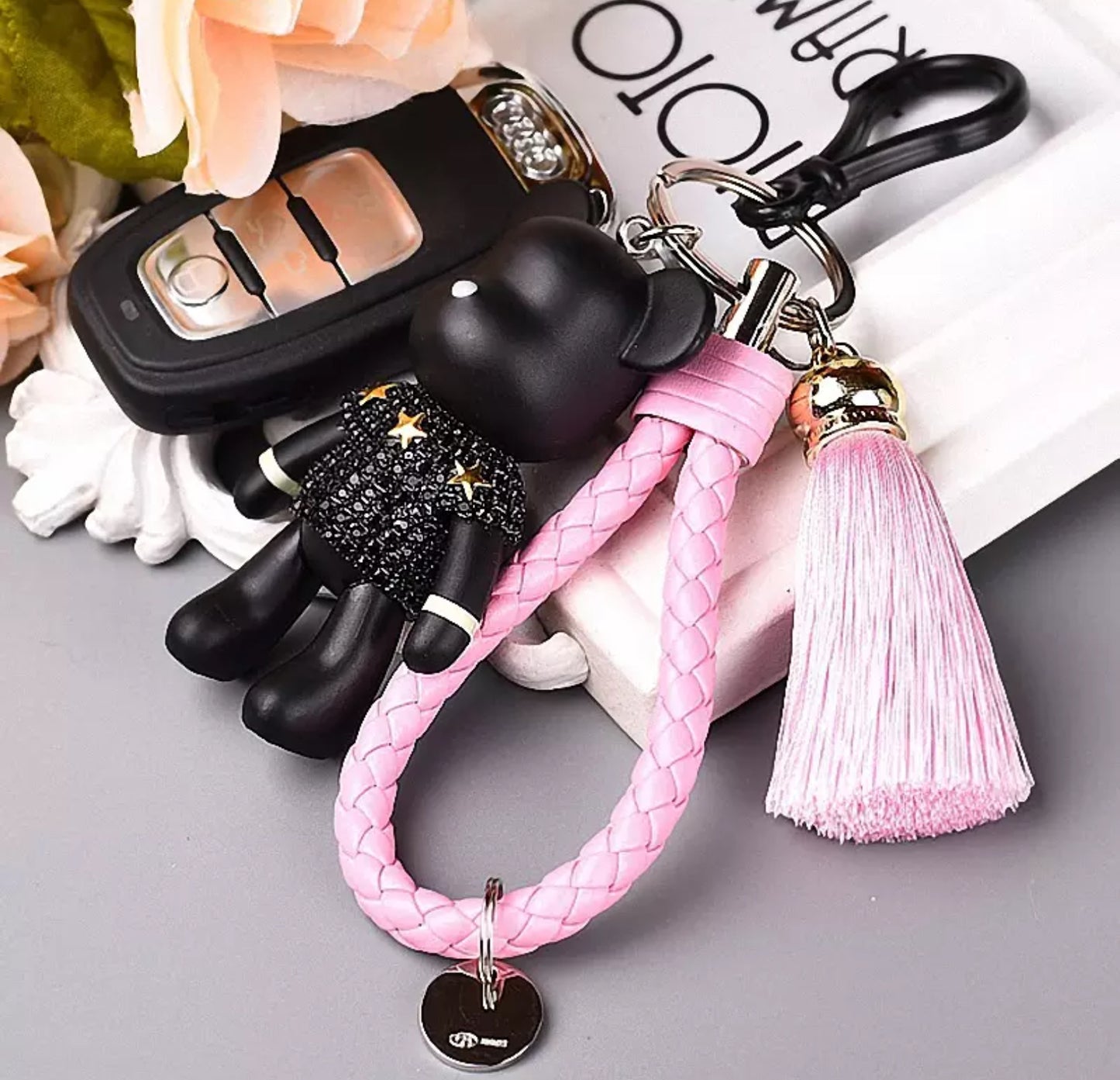 Key-rings.     Accessories