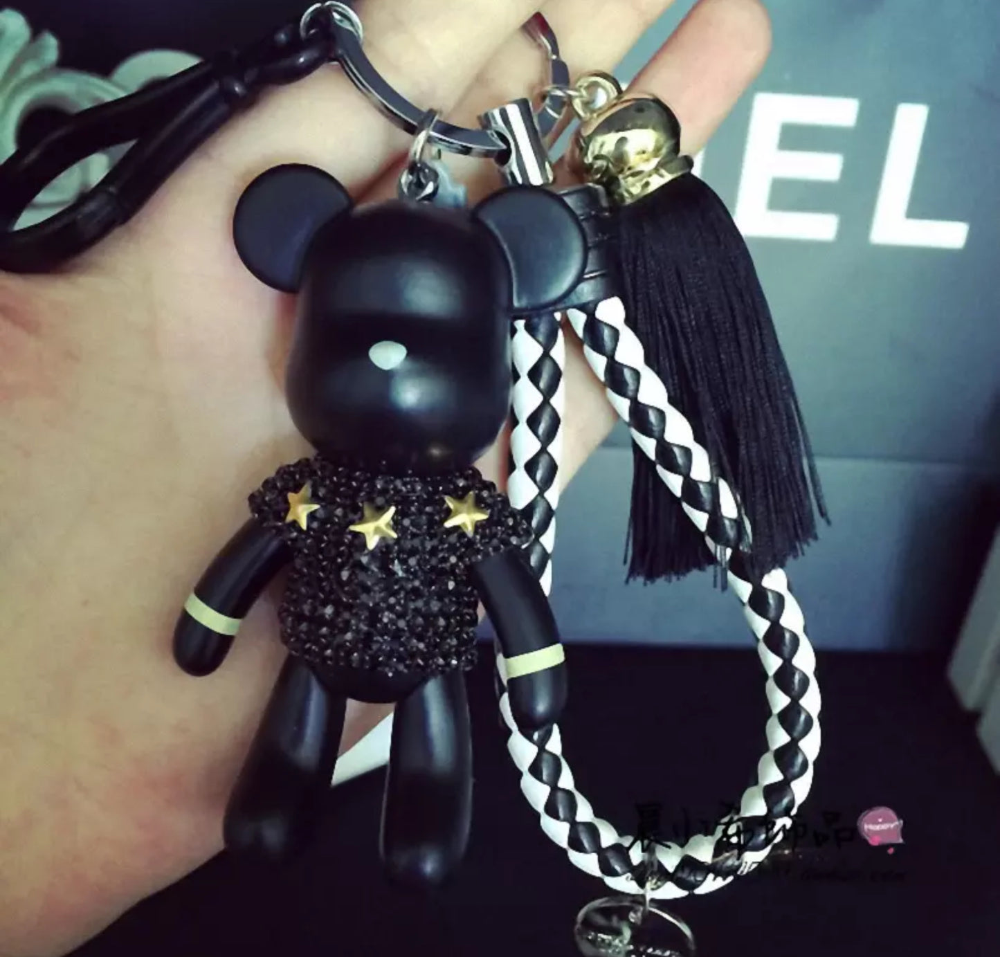 Key-rings.     Accessories