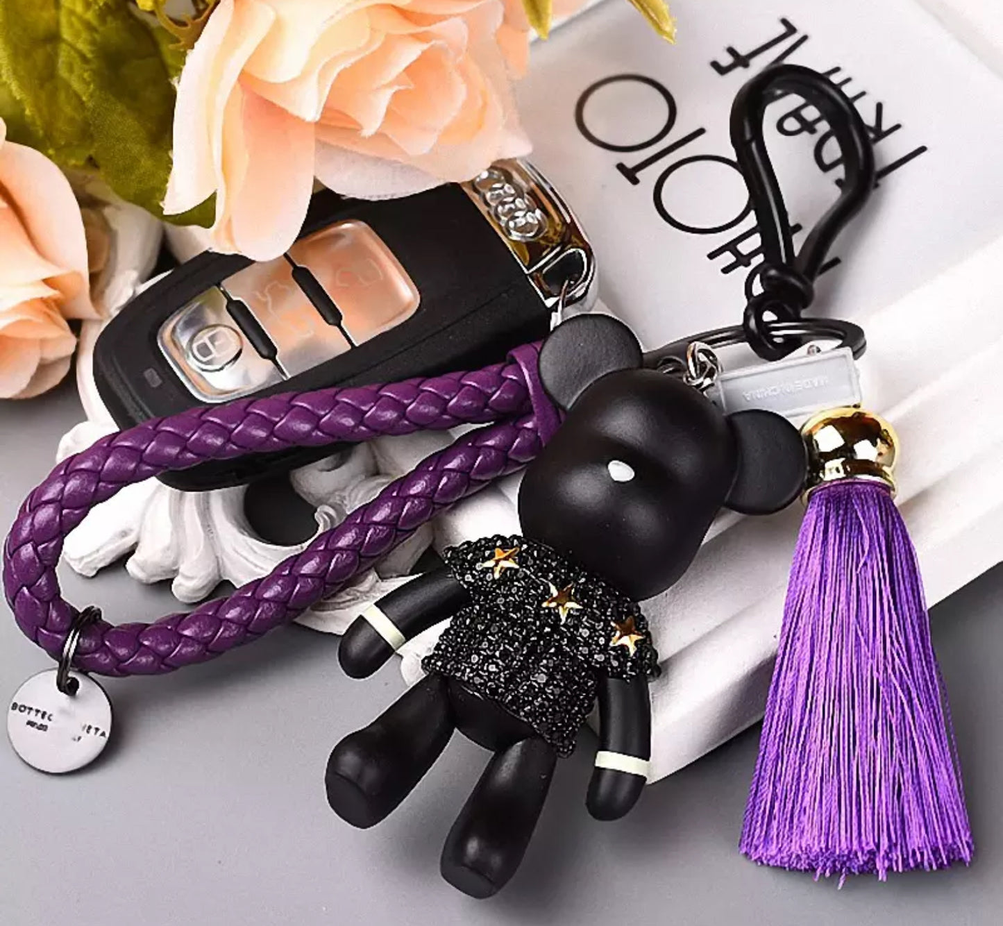 Key-rings.     Accessories